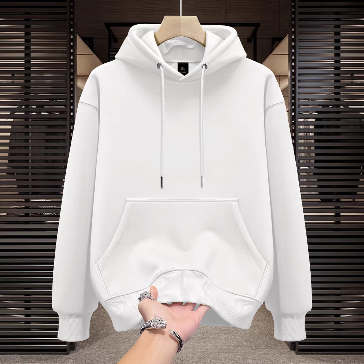 Premium solid hoodie