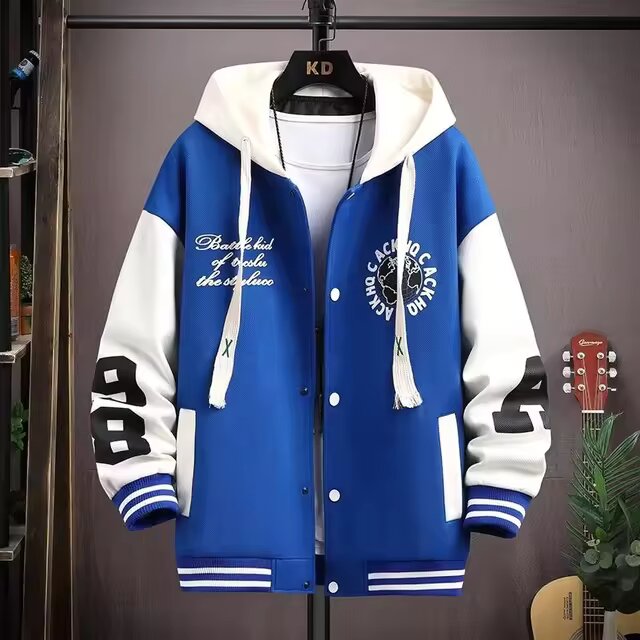 Varsity jacket hoodie